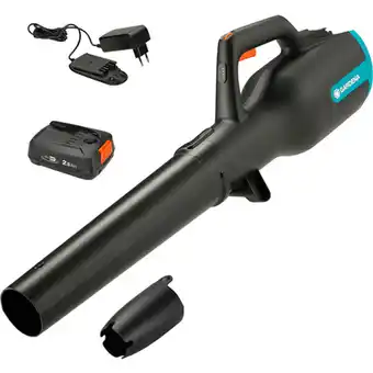 Welkoop Gardena 18V P4A set (incl. Accu en lader) - Accu-bladblazer - 27,77m/s aanbieding