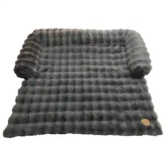 Pets Place Adori Sofadeken Liva - Hondendeken - 15x100x115 cm Donkergrijs aanbieding