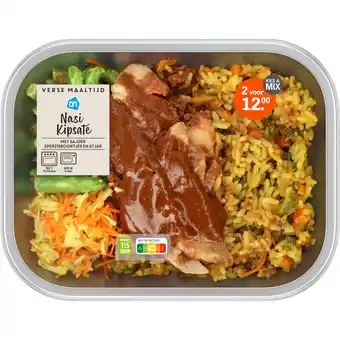 Albert Heijn AH Verse maaltijd nasi kipsate aanbieding