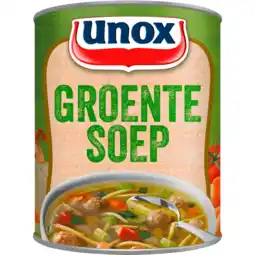 Jumbo Unox Soep In Blik Originele Groente 800 ml aanbieding