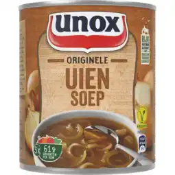 Jumbo Unox Soep in Blik Originele Uiensoep 800 ml aanbieding