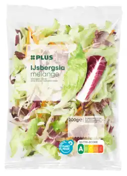 PLUS PLUS IJsbergslamelange aanbieding