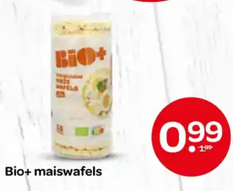 Spar Bio+ maiswafels aanbieding