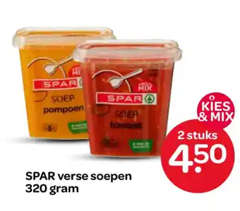Spar SPAR verse soepen aanbieding
