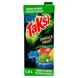 PLUS Taksi Jungle fruit geen suiker toegevoegd aanbieding