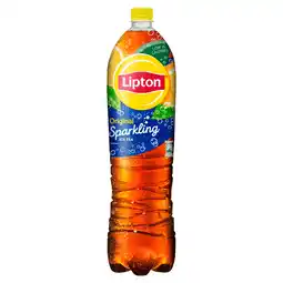 PLUS Lipton Ice tea sparkling aanbieding