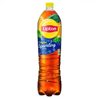 PLUS Lipton Ice tea sparkling aanbieding