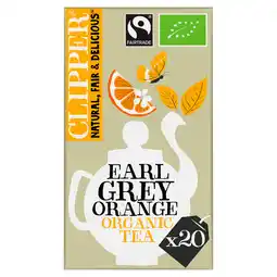 PLUS Clipper Earl grey orange aanbieding