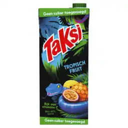 PLUS Taksi Tropisch fruit geen suiker toegevoegd aanbieding