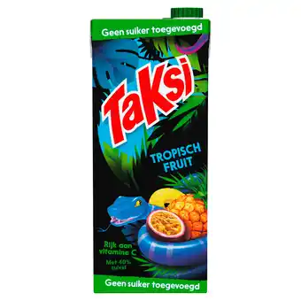 PLUS Taksi Tropisch fruit geen suiker toegevoegd aanbieding