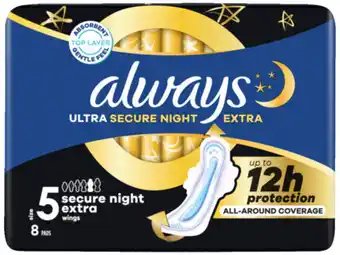 Hoogvliet Always Ultra secure night aanbieding