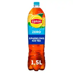 PLUS Lipton Ice tea sparkling zero aanbieding