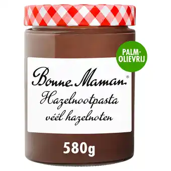PLUS Bonne Maman Hazelnootpasta aanbieding