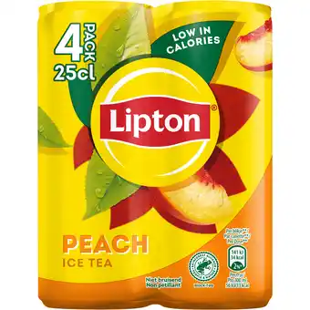 PLUS Lipton Ice tea peach aanbieding