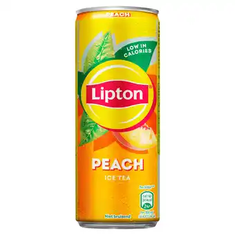 PLUS Lipton Ice tea peach aanbieding