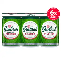 PLUS Grolsch Premium pilsner bier aanbieding