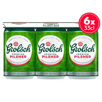 PLUS Grolsch Premium pilsner bier aanbieding
