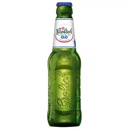 PLUS Grolsch Premium pilsner bier fles 0.0 aanbieding