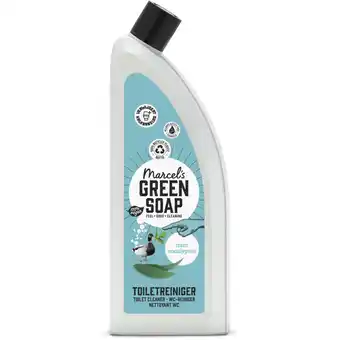 Albert Heijn Marcel's Green Soap Toiletreiniger mint eucalyptus aanbieding