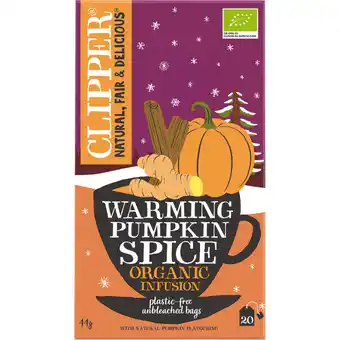Albert Heijn Clipper Warming pumpkin spice aanbieding