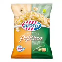 Albert Heijn Jimmy's Popcorn nacho cheese & jalapeno aanbieding