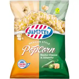 Albert Heijn Jimmy's Popcorn nacho cheese & jalapeno aanbieding