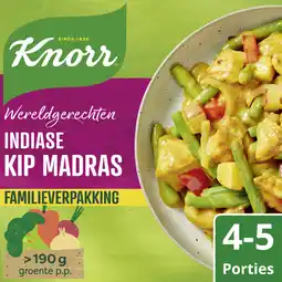 Albert Heijn Knorr Wereldgerechten Indiase kip madras xl aanbieding
