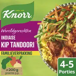 Albert Heijn Knorr Wereldgerechten Indiase kip tandoori XL aanbieding