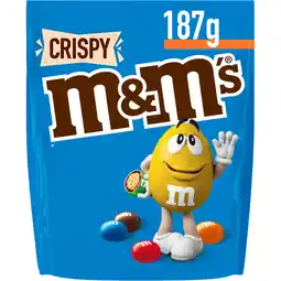 Albert Heijn M&M'S Crispy melk chocolade aanbieding
