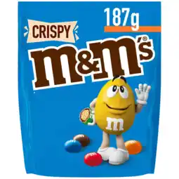 Albert Heijn M&M'S Crispy melk chocolade aanbieding