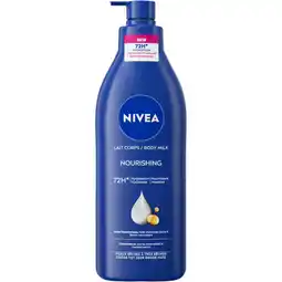 Albert Heijn NIVEA Verzorgende body milk met pomp aanbieding