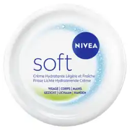 Albert Heijn NIVEA Soft hydraterende créme 48u hydratatie aanbieding