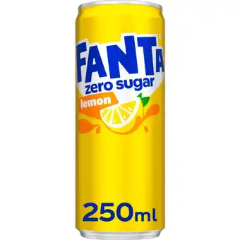 Albert Heijn Fanta Lemon zero sugar aanbieding