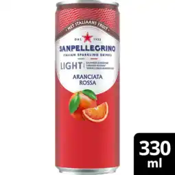 Albert Heijn S. Pellegrino Aranciata rossa light aanbieding