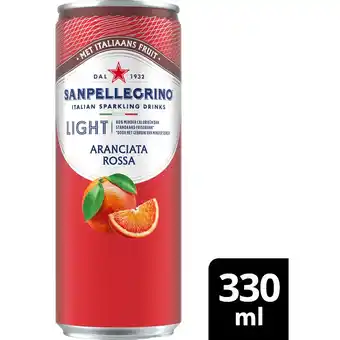 Albert Heijn S. Pellegrino Aranciata rossa light aanbieding