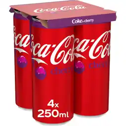 Albert Heijn Coca-Cola Cherry 4-pack aanbieding