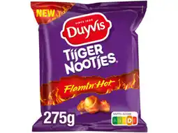 Hoogvliet Duyvis Tijgernoten flamin hot aanbieding