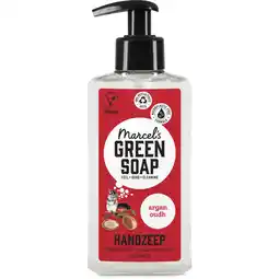 Albert Heijn Marcel's Green Soap Handzeep argan & oudh aanbieding