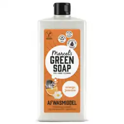 Albert Heijn Marcel's Green Soap Afwasmiddel orange jasmine aanbieding