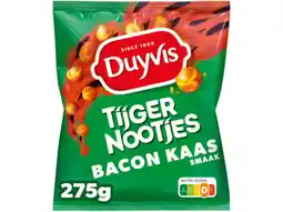 Hoogvliet Duyvis Tijgernoten bacon kaas aanbieding