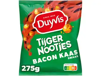Hoogvliet Duyvis Tijgernoten bacon kaas aanbieding