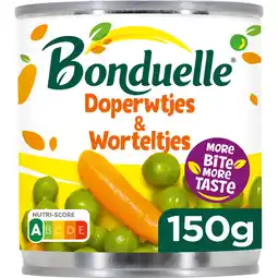 Albert Heijn Bonduelle Doperwtjes & worteltjes aanbieding