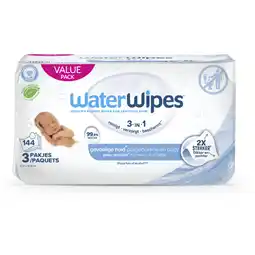 Albert Heijn WaterWipes Babydoekjes 3-pack aanbieding