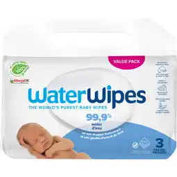 Albert Heijn WaterWipes Babydoekjes 3-pack aanbieding