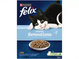 Hoogvliet Felix Sensations Senior kattenvoer kip aanbieding