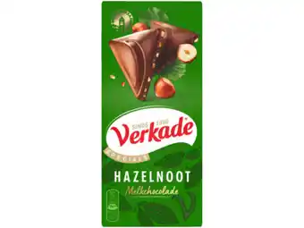 Hoogvliet Verkade Chocoladereep melk hazelnoot aanbieding