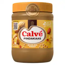 PLUS Calvé Pindakaas stukjes pinda aanbieding