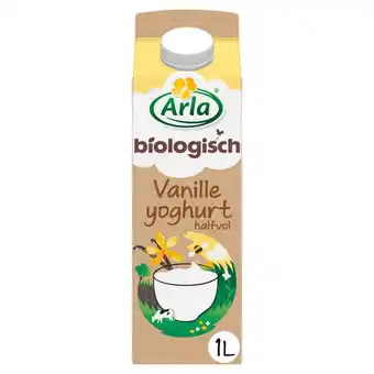 PLUS Arla Biologisch halfvolle vanille yoghurt aanbieding