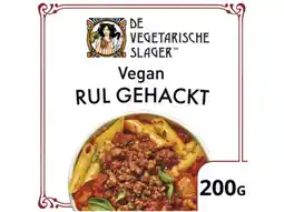 Hoogvliet Vegetarische slager Rul Gehackt Vegan aanbieding