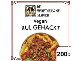Hoogvliet Vegetarische slager Rul Gehackt Vegan aanbieding